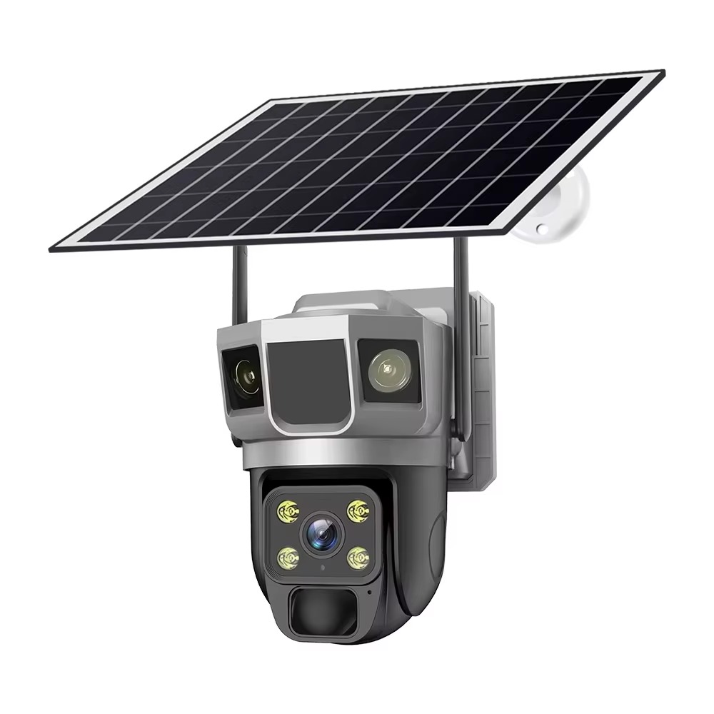 V380 Solar Outdoor PTZ Camera (Single Lens AOV)