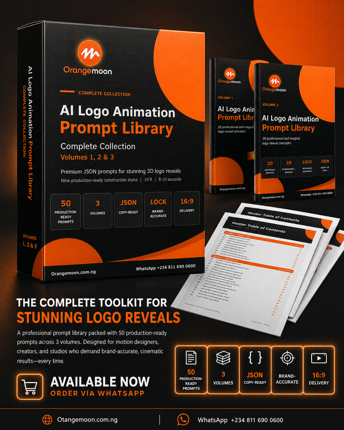 AI logo Animation Prompt Library
