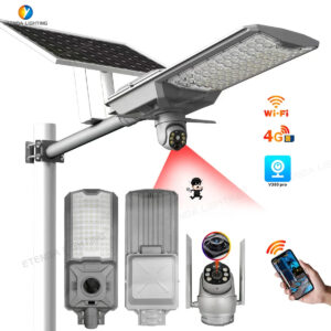 Ai Solar 450Watts Street Light With 4G CCTV Camera